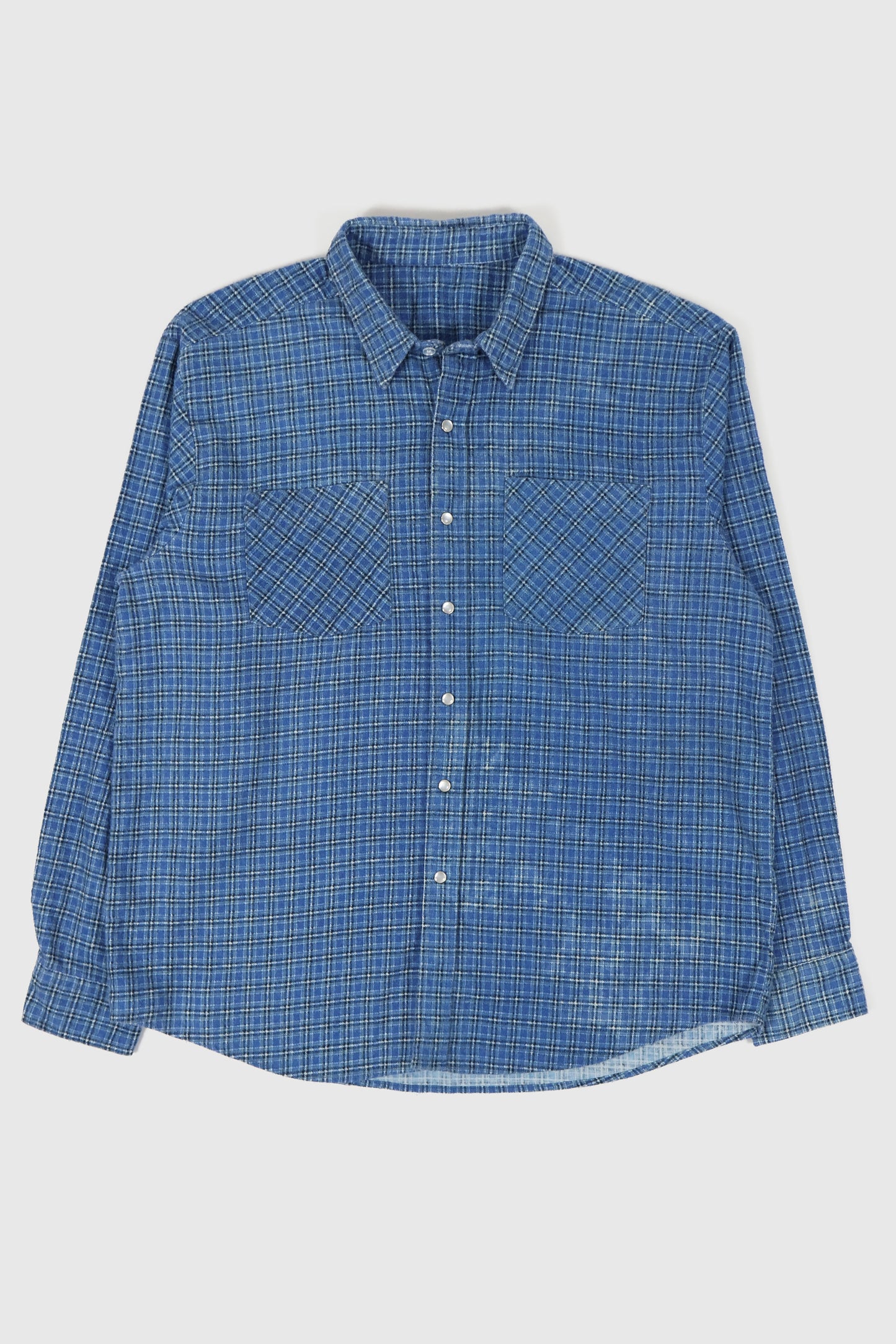 Vintage Flannel Snap Button Shirt Image 0