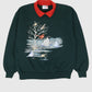 Vintage Bird Snowscape Crewneck Image 0