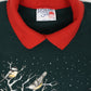 Vintage Bird Snowscape Crewneck Image 2
