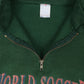 Vintage 1994 World Soccer Championship Quarter Zip Crewneck Image 2