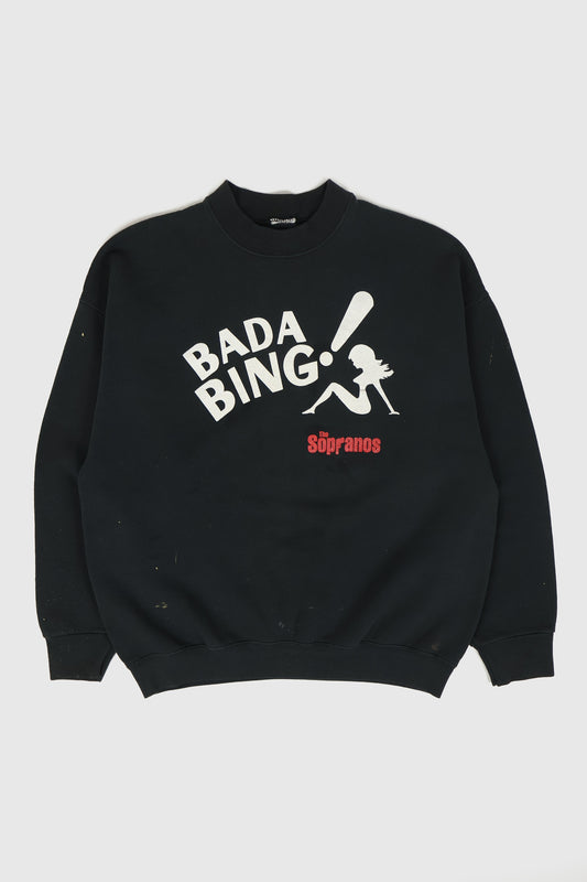 Vintage Distressed The Sopranos Bada Bing Crewneck Image 0