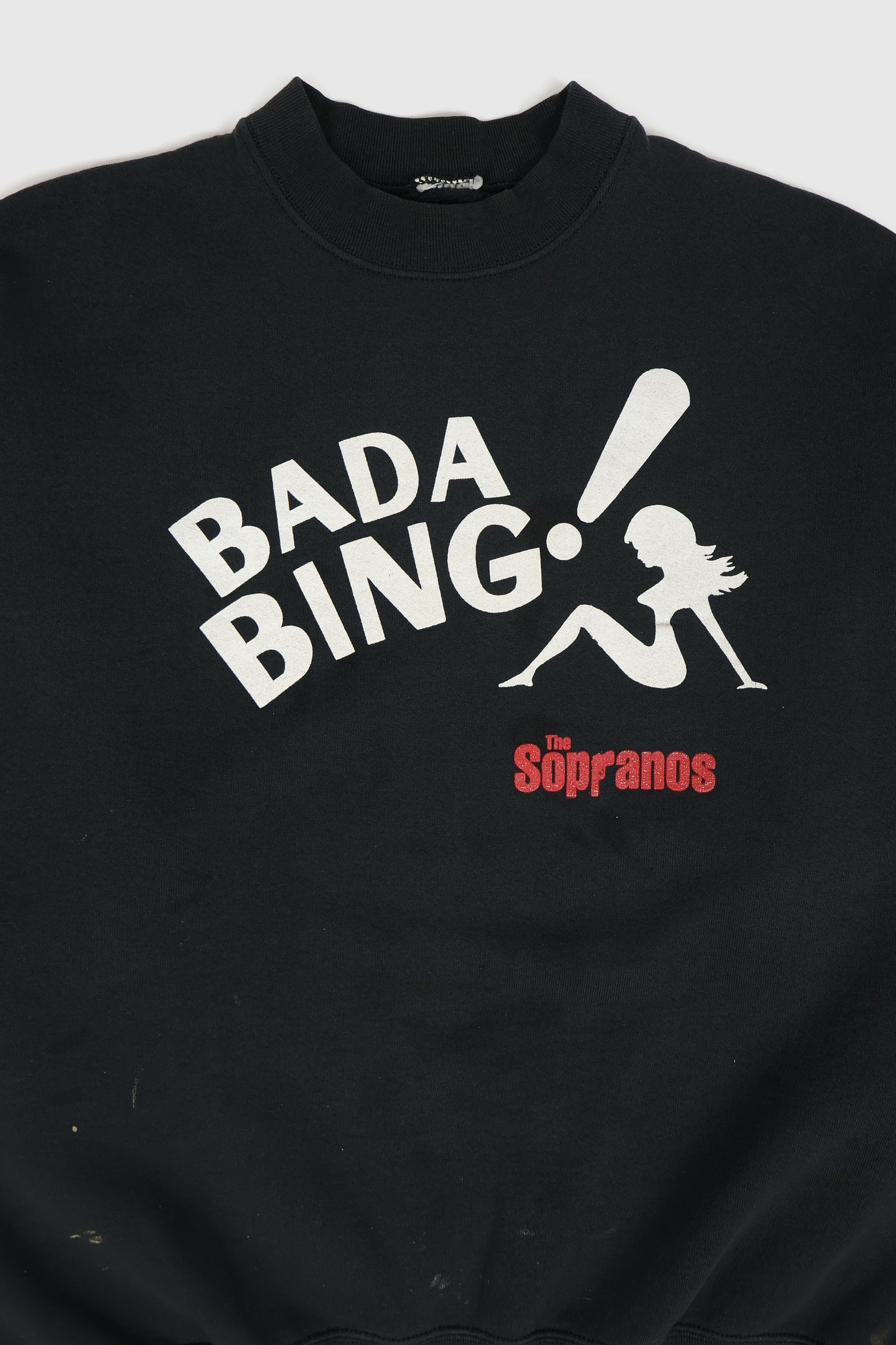 Vintage Distressed The Sopranos Bada Bing Crewneck Image 1