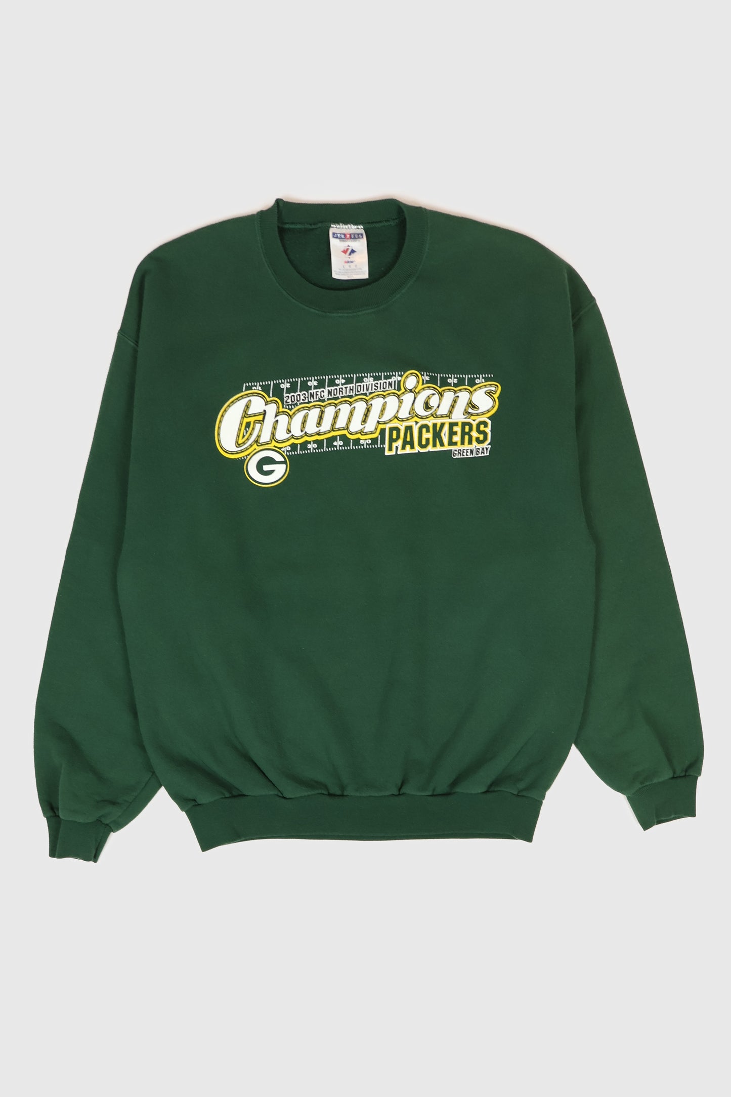 Vintage Green Bay Packers 2003 NFC North Division Champs Crewneck Image 0
