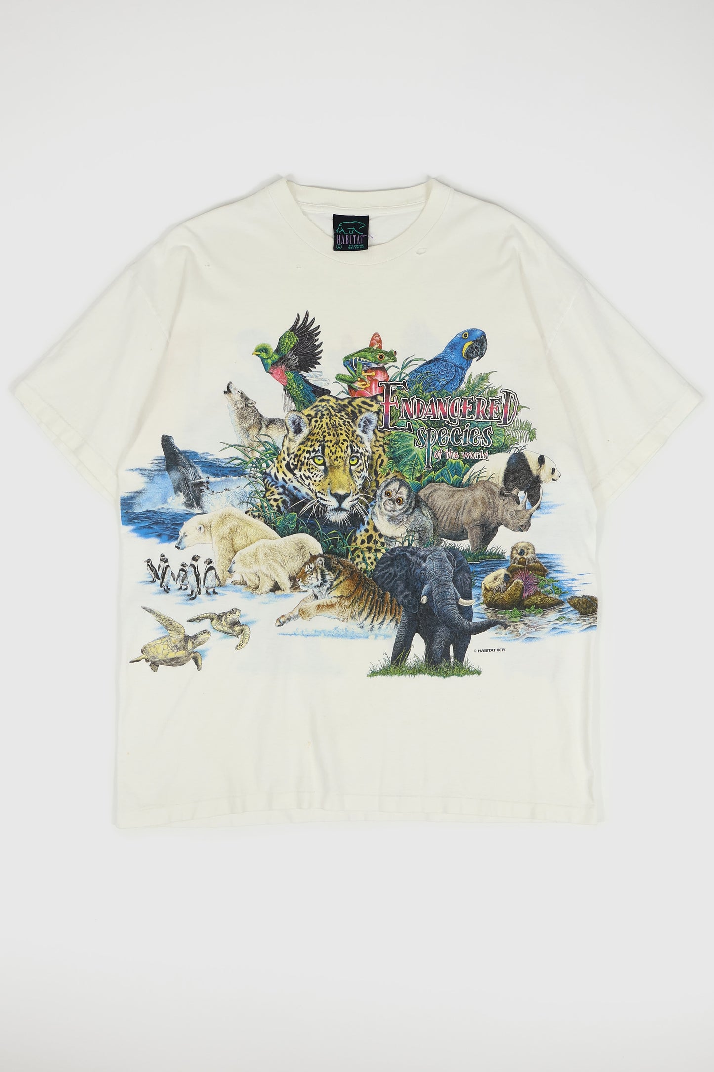 Vintage Endangered Species of the World Tee