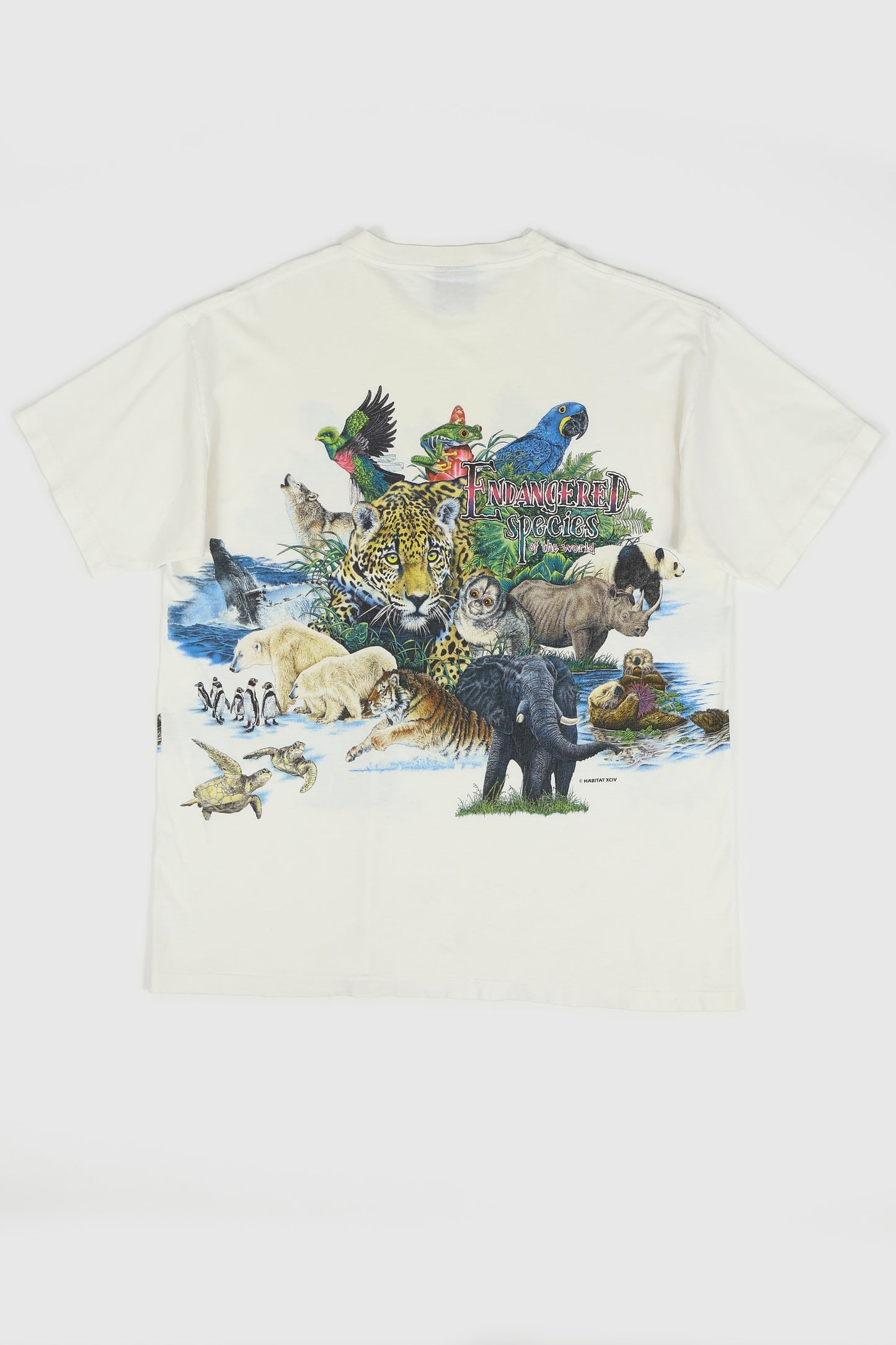 Vintage Endangered Species of the World Tee