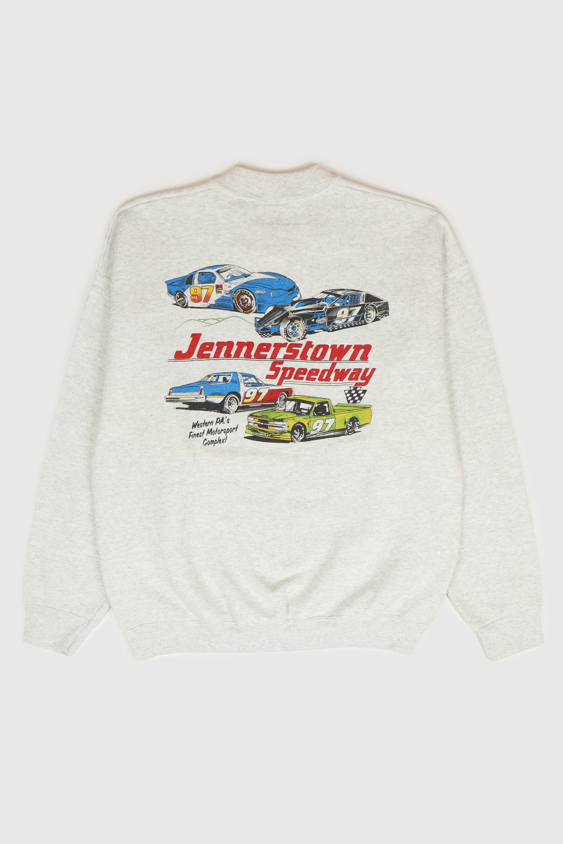 Vintage Jennerstown Speedway Crewneck Image 1