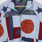 Reworked Sports Quilt Jacket