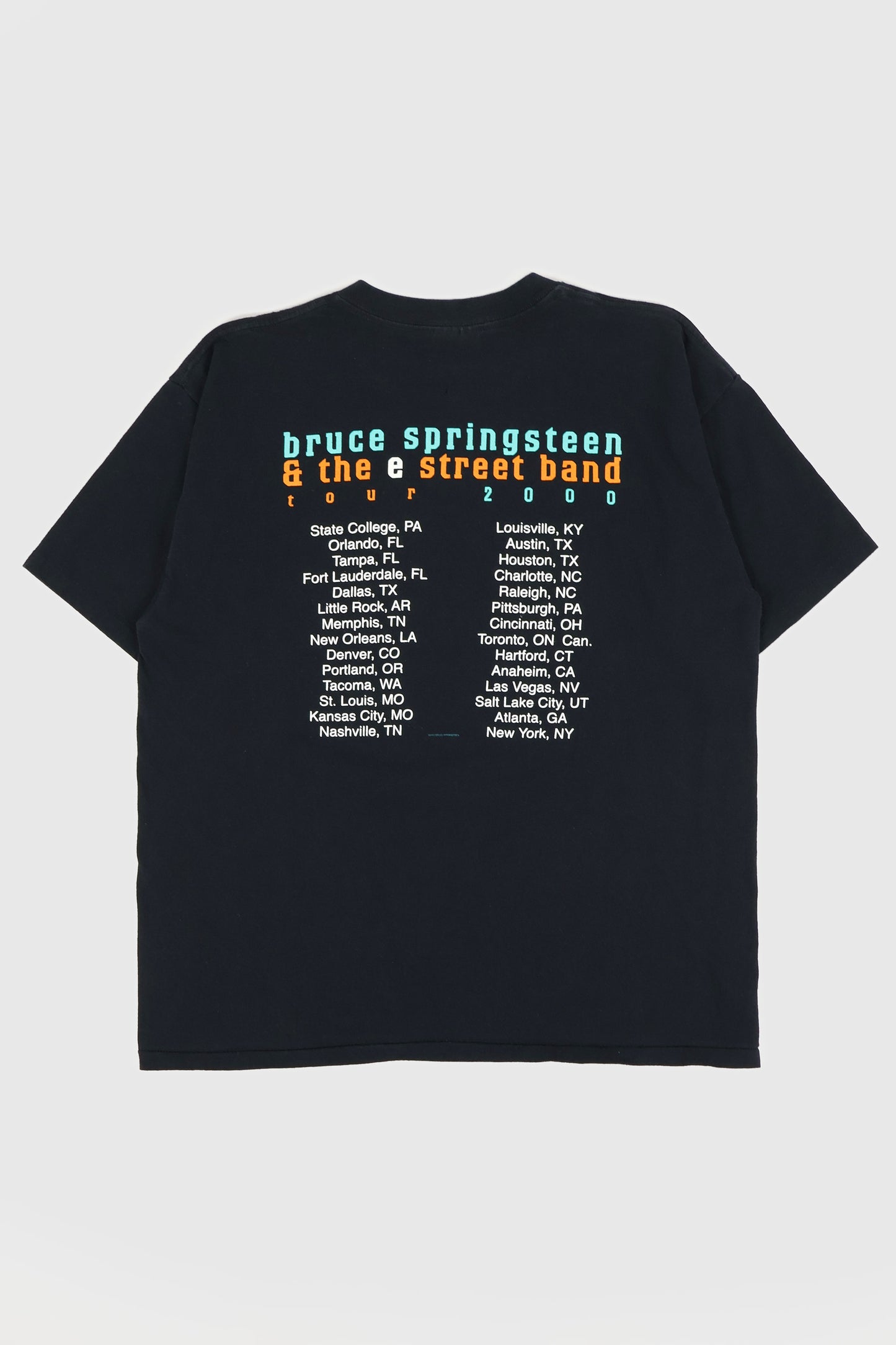 Vintage Bruce Springsteen 2000 Tour Tee Image 1