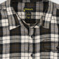 Vintage Brown Plaid Flannel Button-Down Shirt Image 2