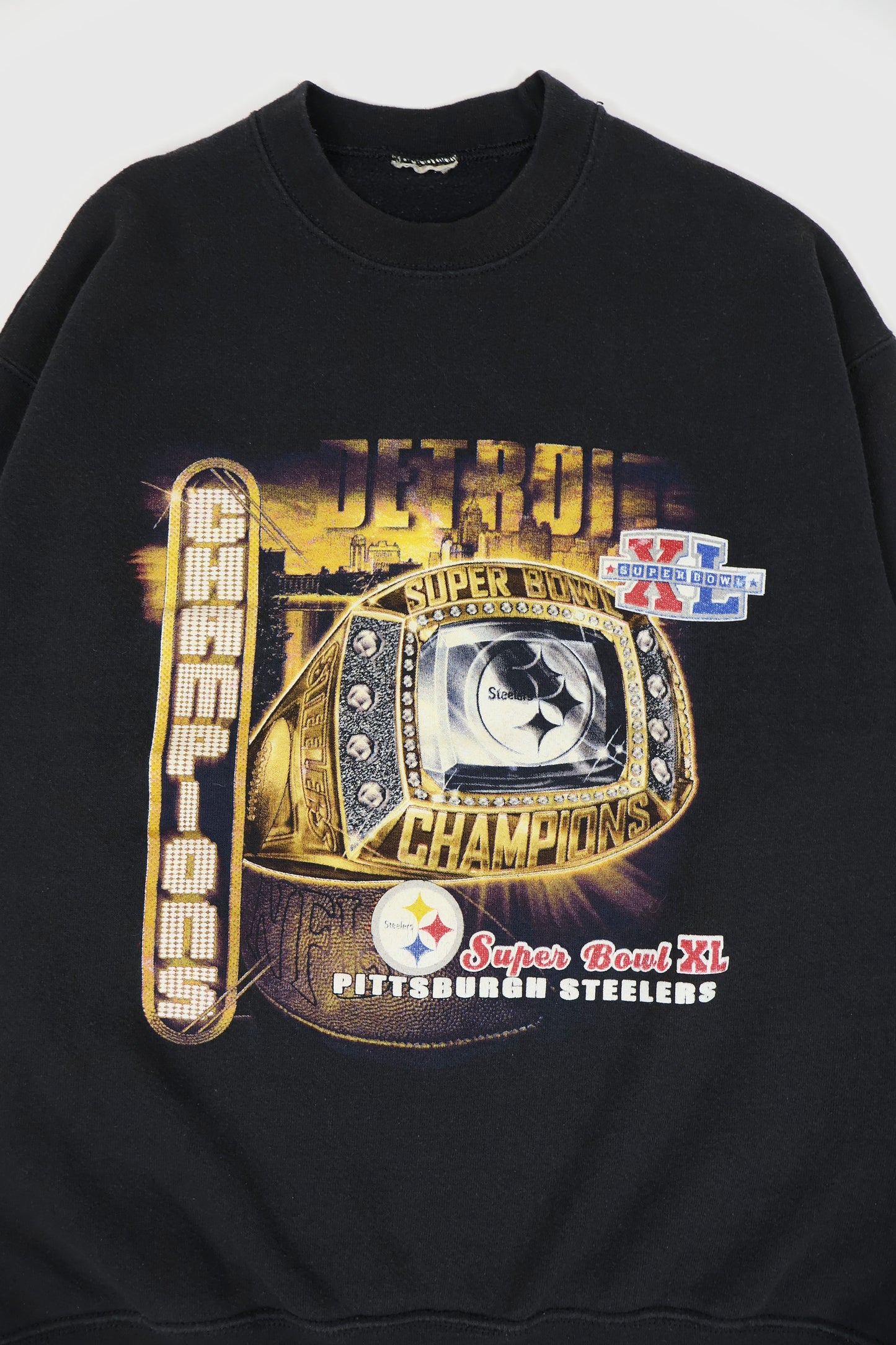 Vintage Pittsburgh Steelers Super Bowl XL Champions Crewneck