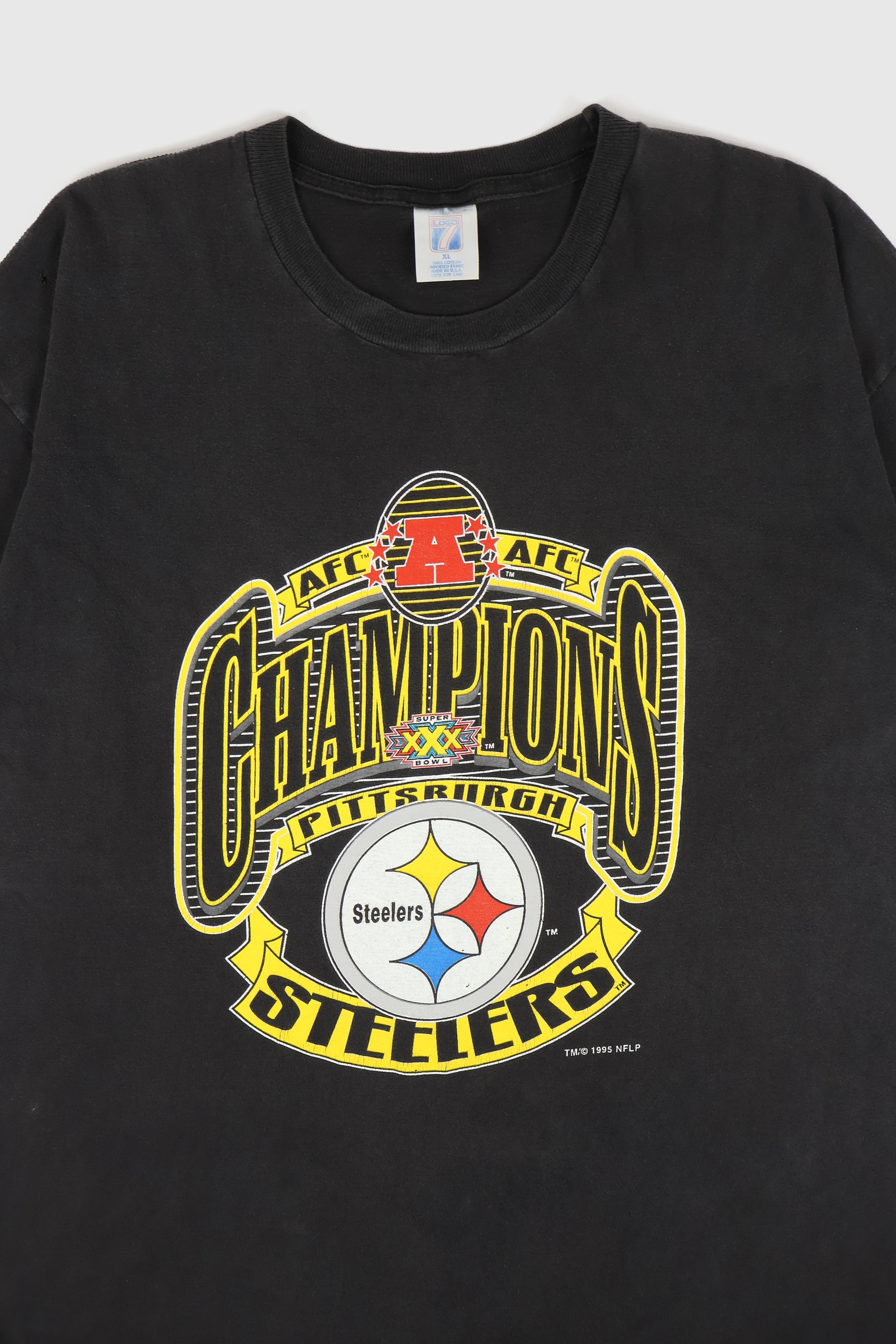 Vintage Pittsburgh Steelers Super Bowl XXX Tee Image 1