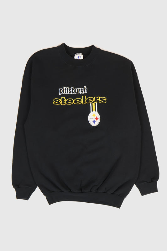  Vintage Pittsburgh Steelers Embroidered Crewneck Image 0