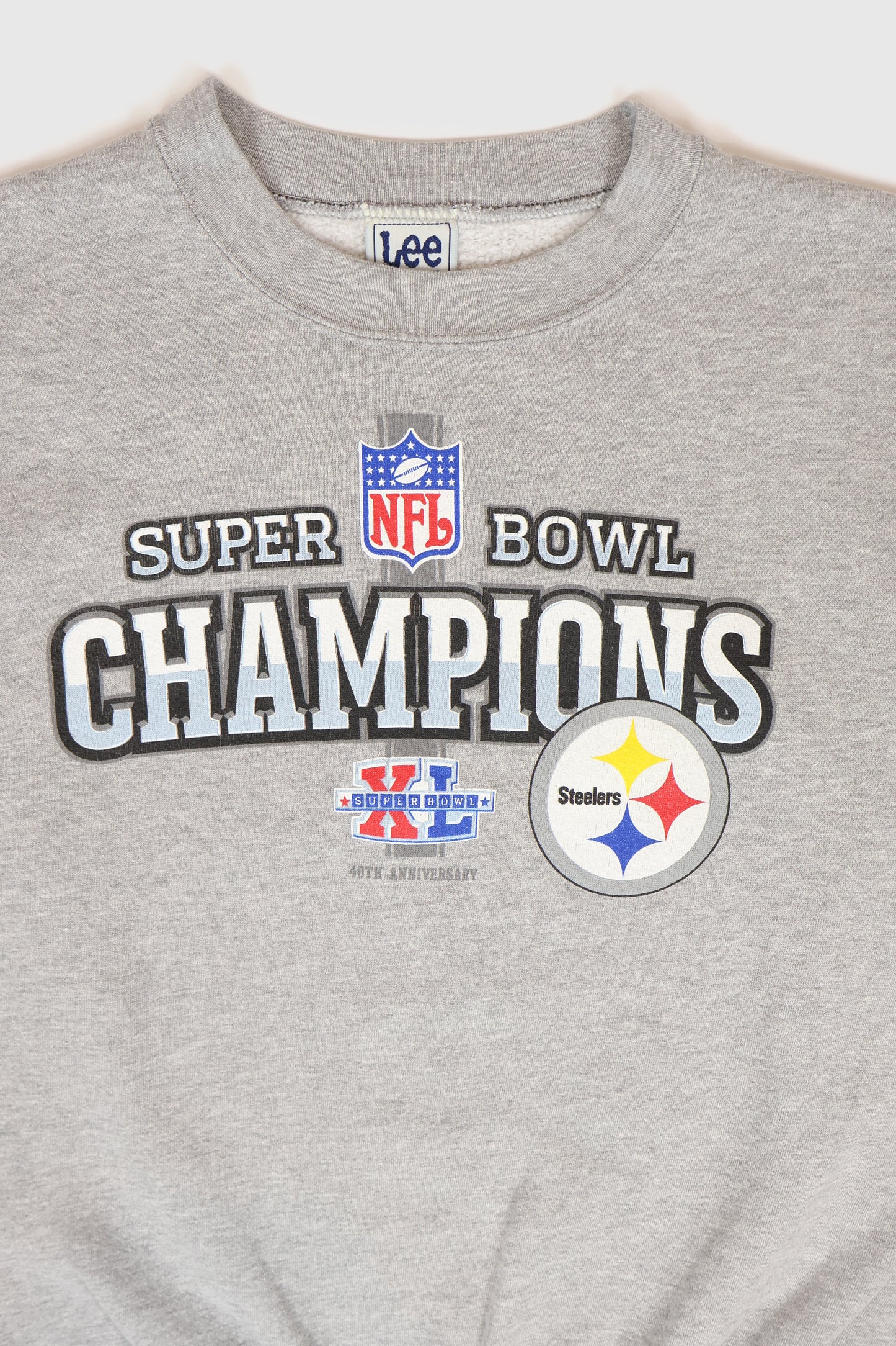 Vintage Pittsburgh Steelers Super Bowl XL Champions Crewneck Image 1