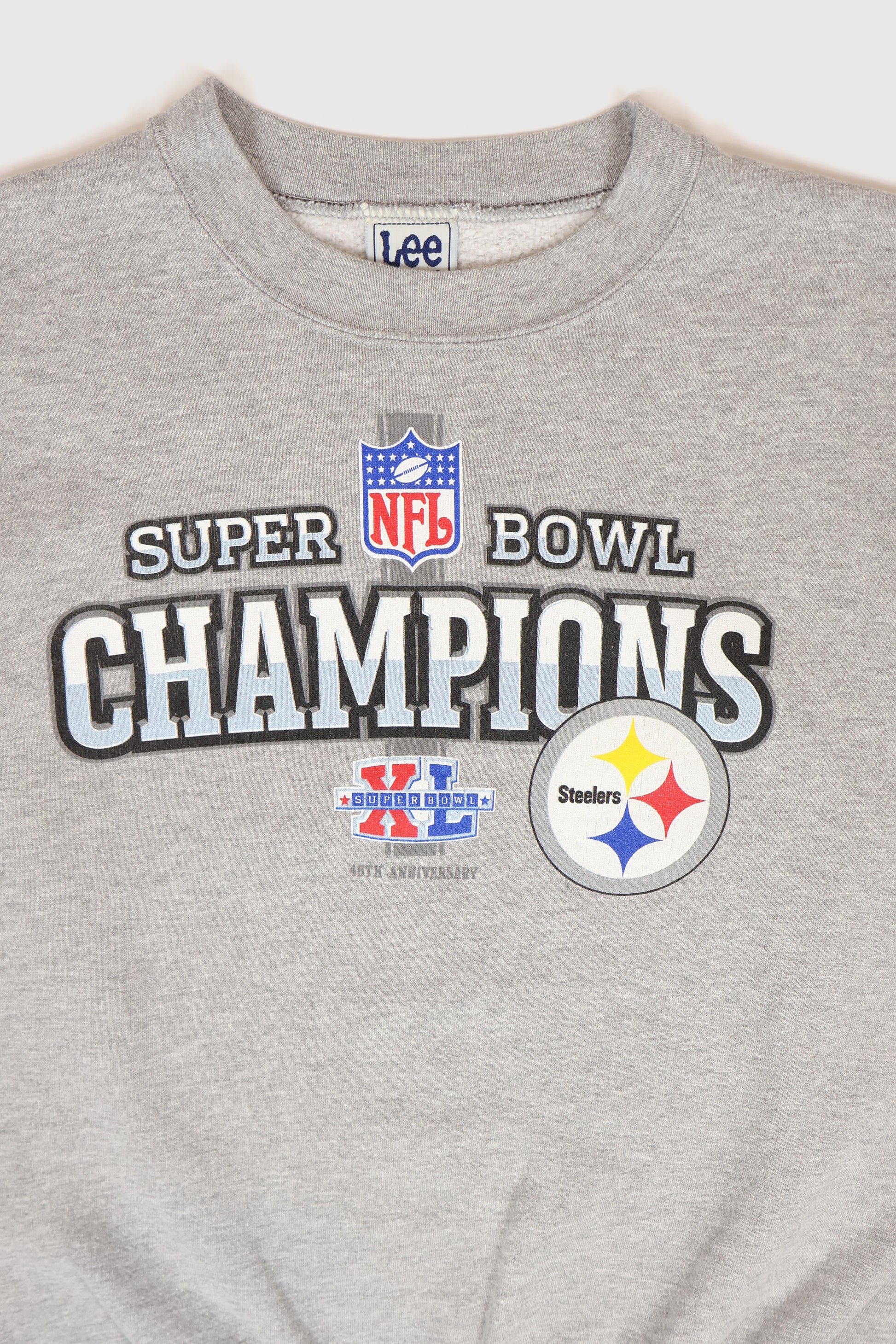 Vintage Pittsburgh Steelers Super Bowl XL Champions Crewneck Image 1