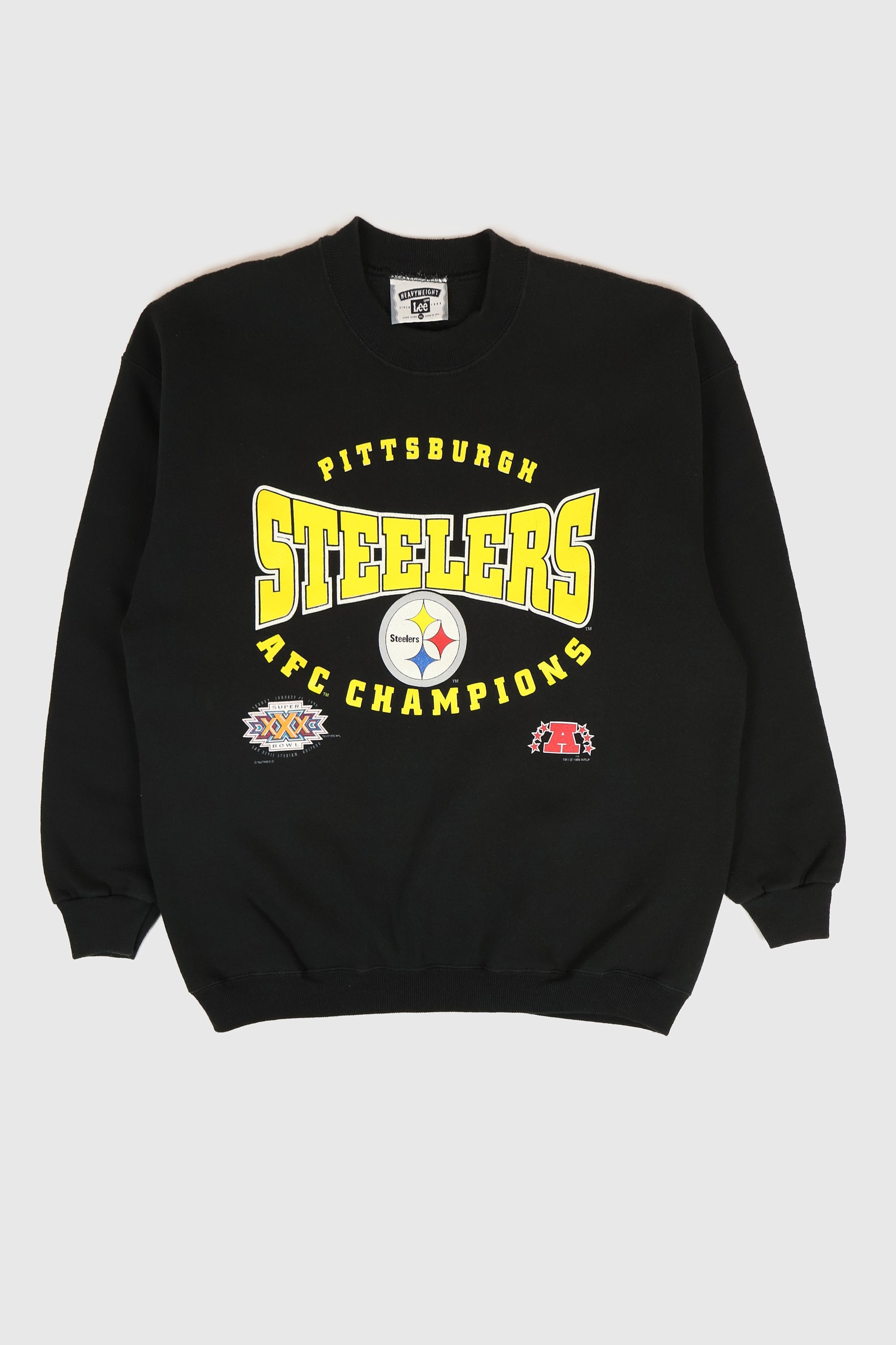 Vintage Pittsburgh Steelers AFC Champions Crewneck Image 0