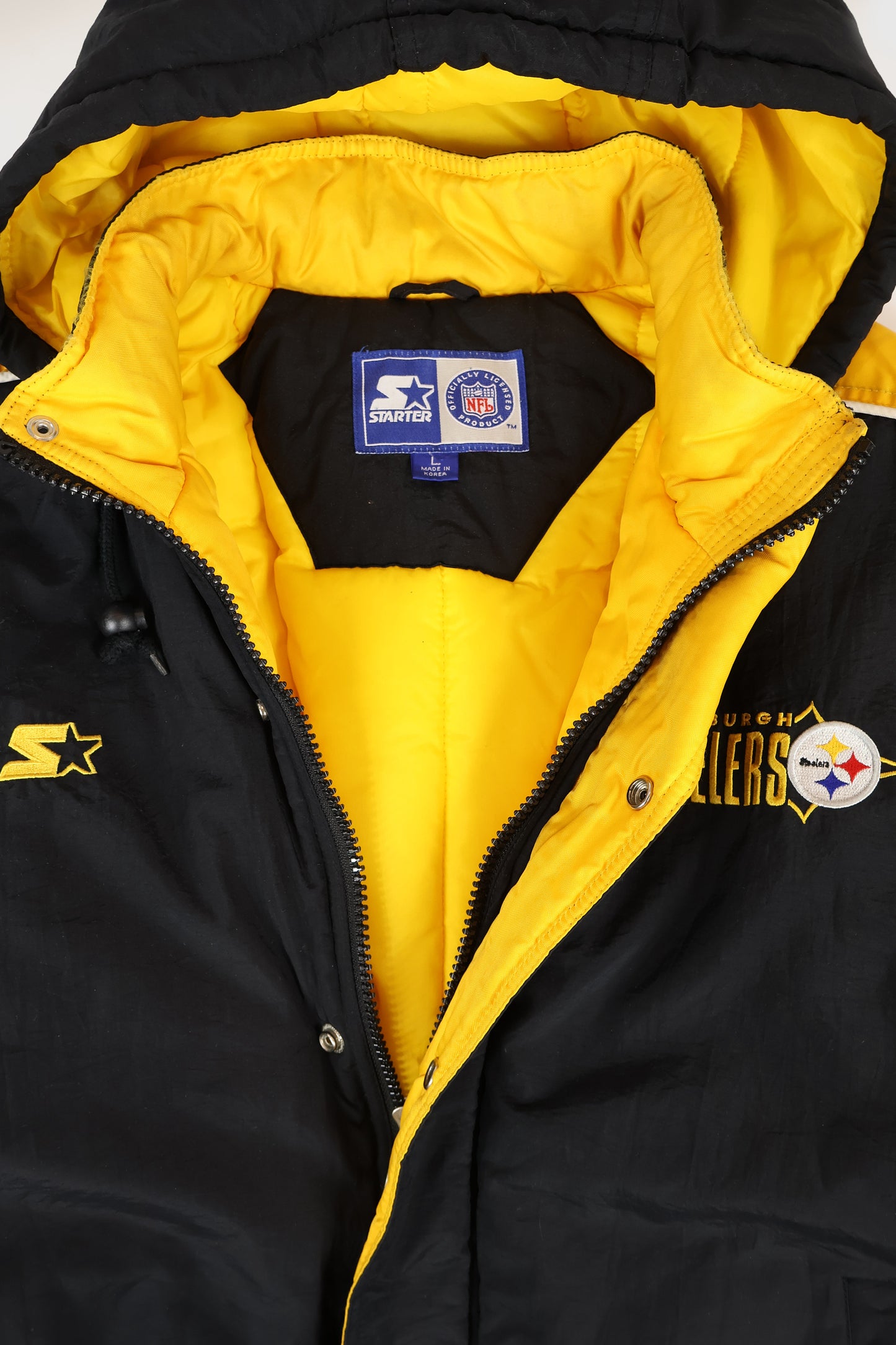 Vintage Pittsburgh Steelers Starter Jacket Image 3