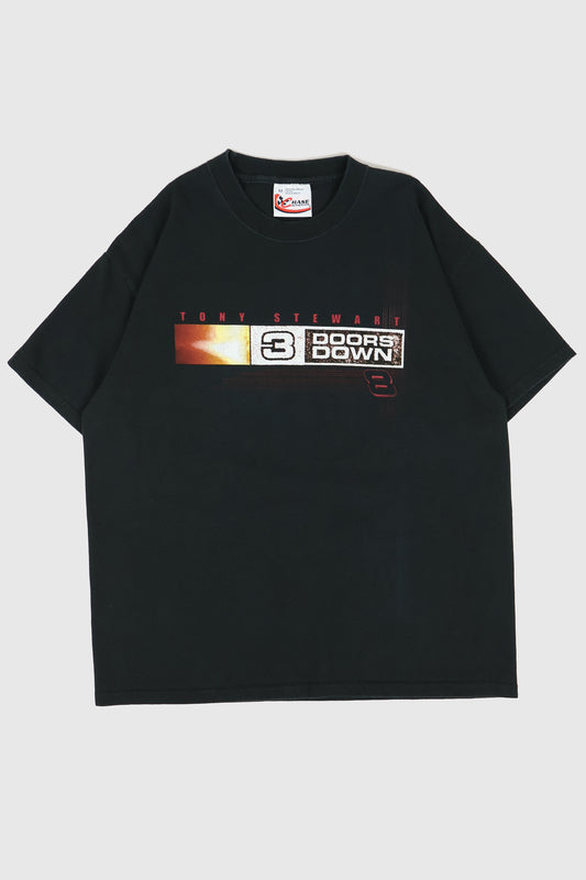 Vintage Tony Stewart 3 Doors Down NASCAR Tee