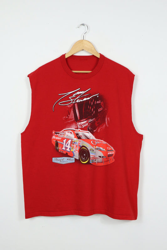 Vintage Tony Stewart NASCAR Sleeveless Tee