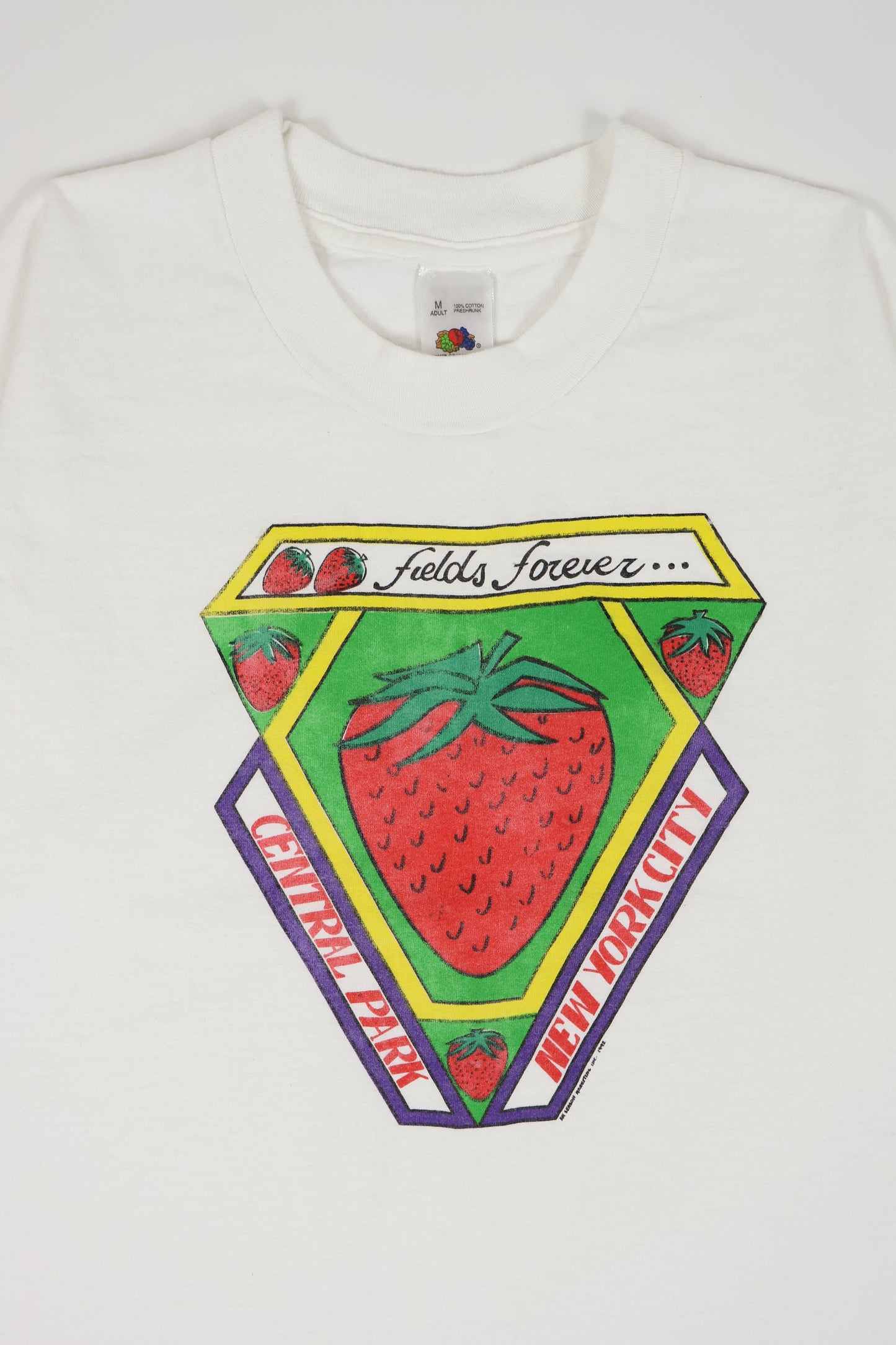 Vintage Central Park Strawberry Fields Tee Image 1