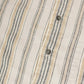 Vintage Striped Flannel Button-Down Shirt Image 3