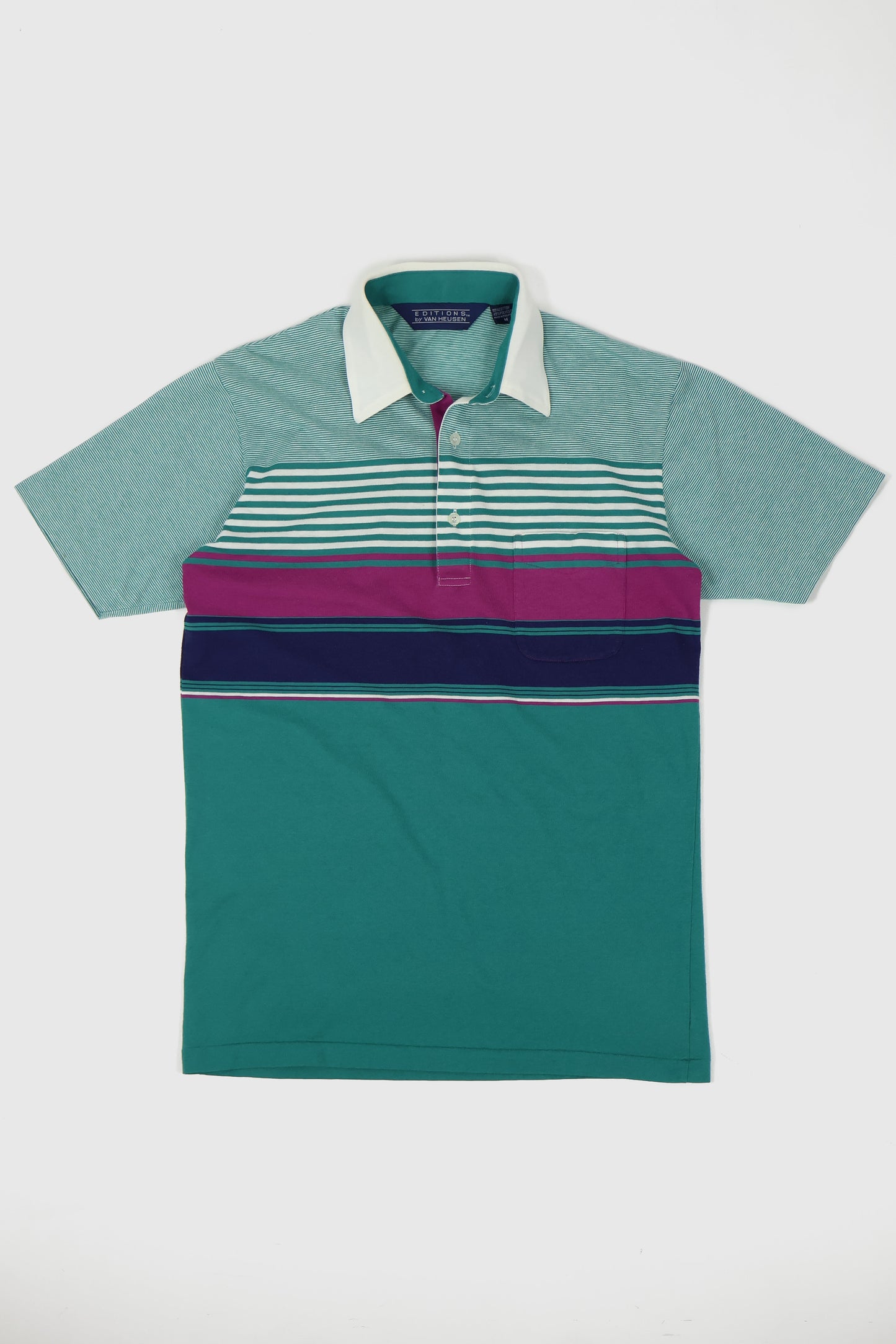 Vintage Striped Polo 02