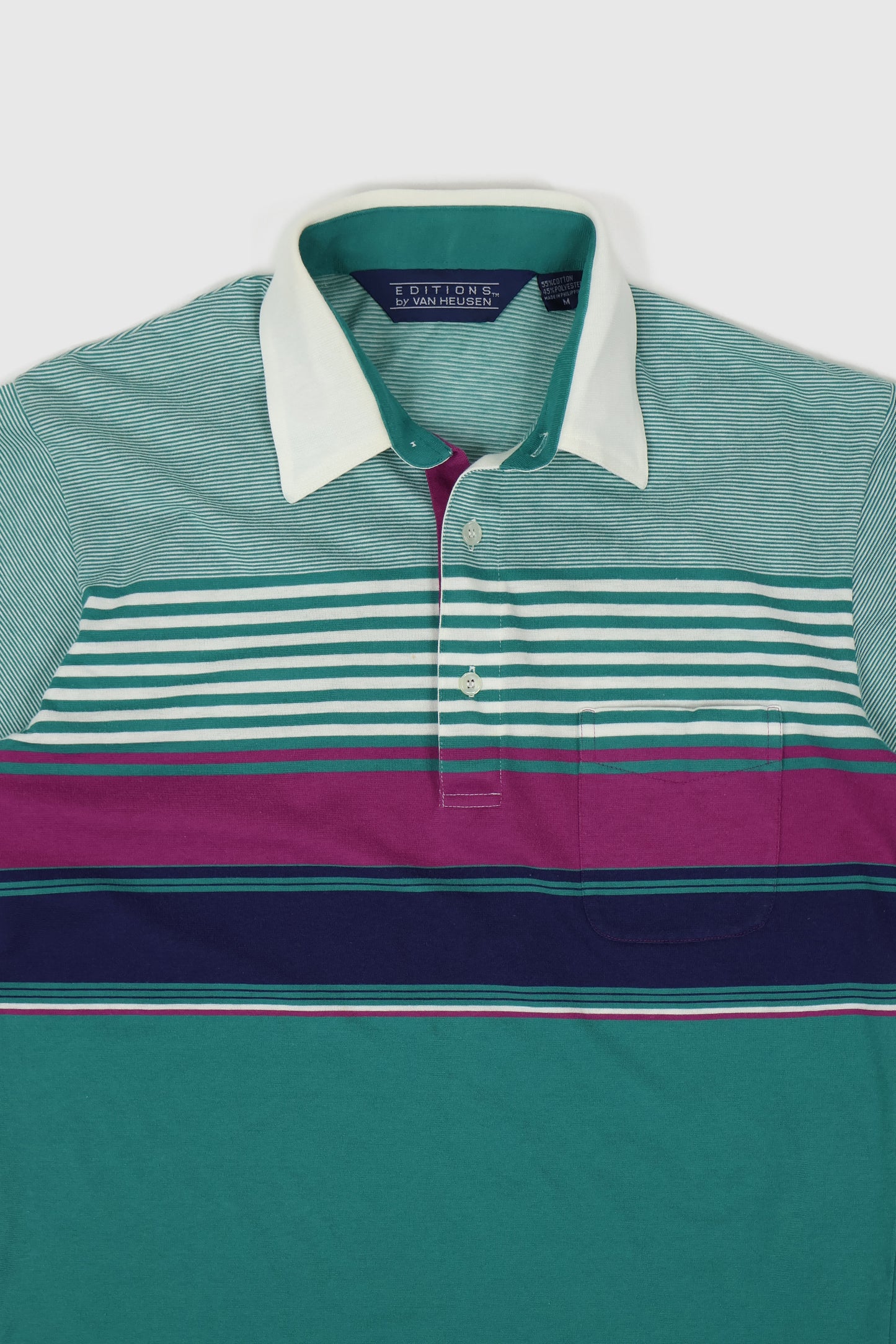 Vintage Striped Polo 02