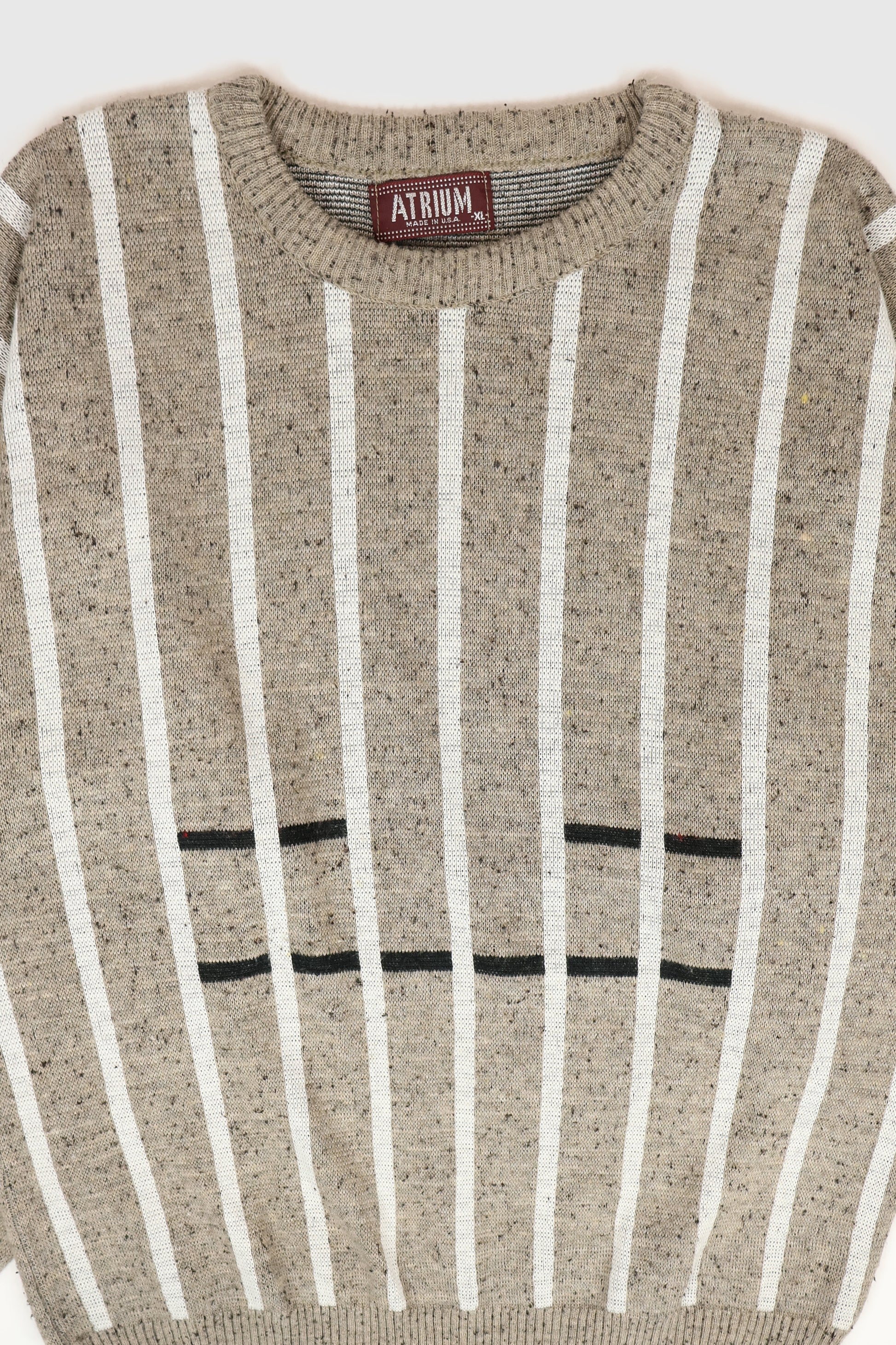 Vintage Striped Sweater Image 2