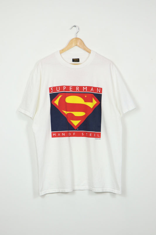 Vintage 1997 Superman Man of Steel Tee