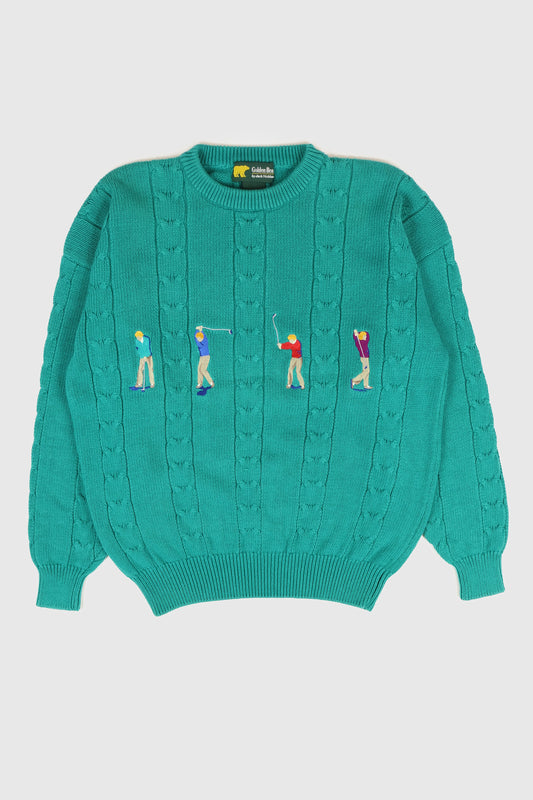 Vintage Golf Sweater
