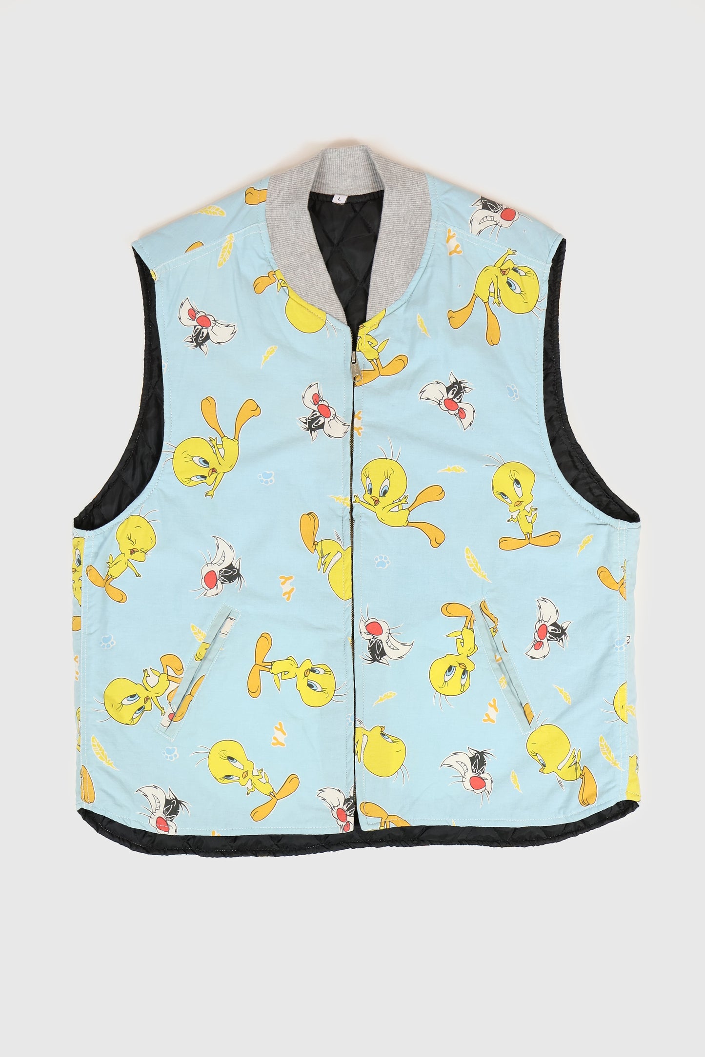 Vintage Reworked Sylvester and Tweety Vest Image 0