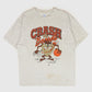 Vintage Distressed Taz Crash The Boards Tee Image 0