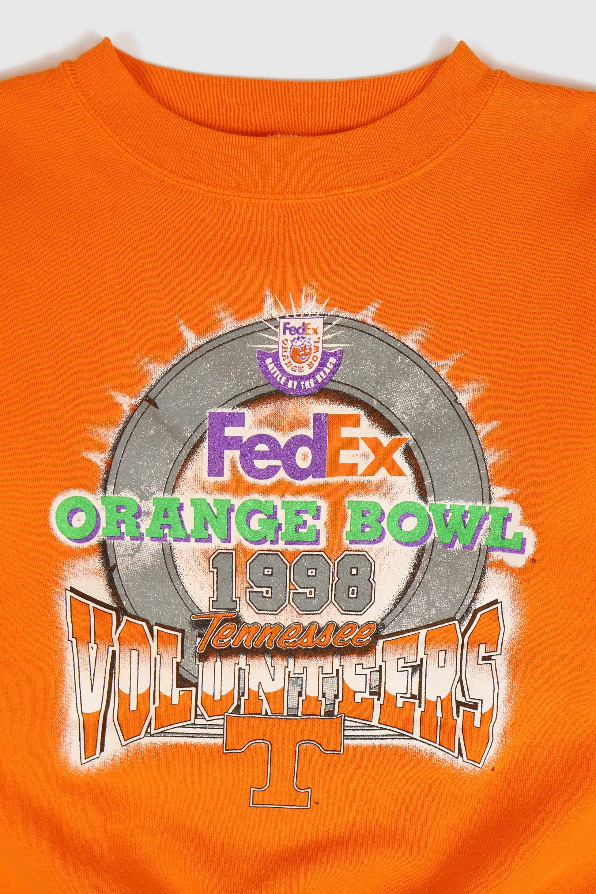 Vintage Tennessee Volunteers 1998 Orange Bowl Crewneck Image 1