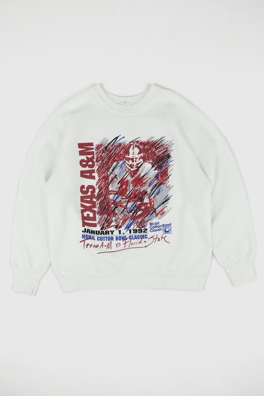 Vintage Texas A & M 1992 Cotton Bowl Crewneck