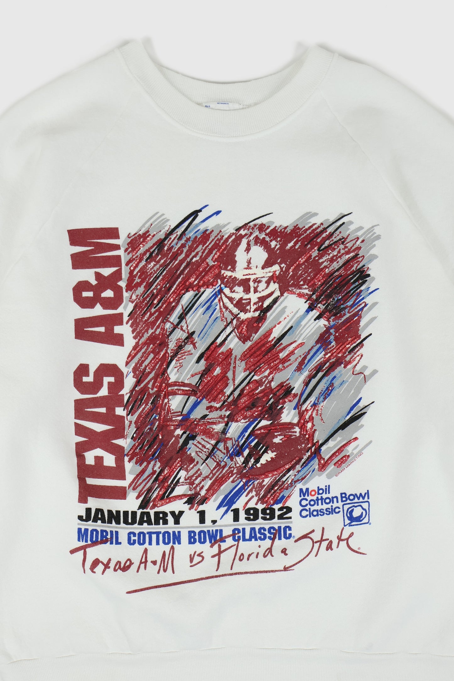 Vintage Texas A & M 1992 Cotton Bowl Crewneck