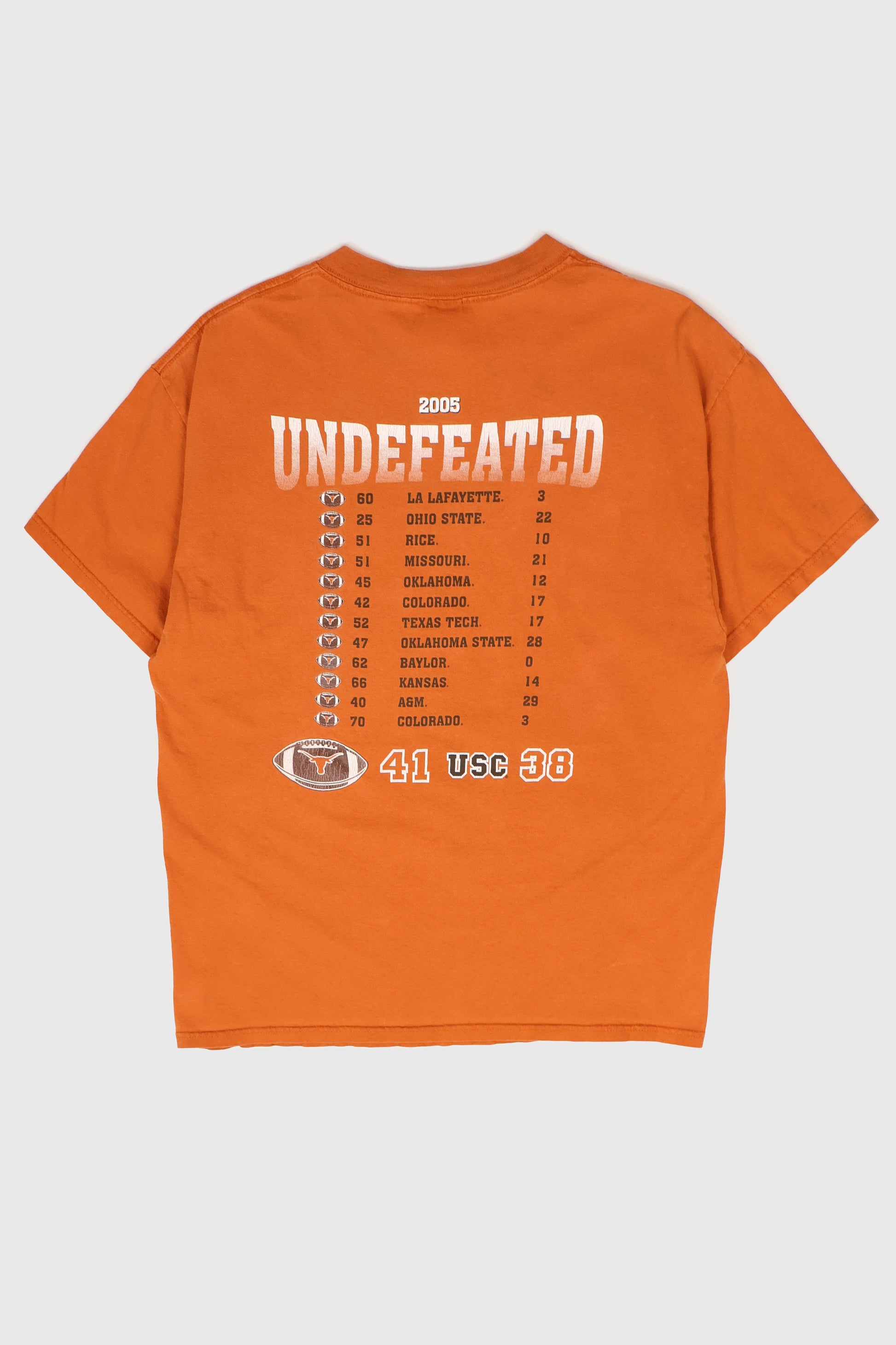 Vintage Texas Longhorns 2005 National Champions Tee Image 1