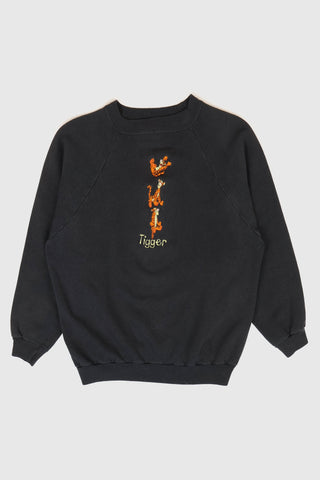 Vintage Embroidered Tigger Crewneck