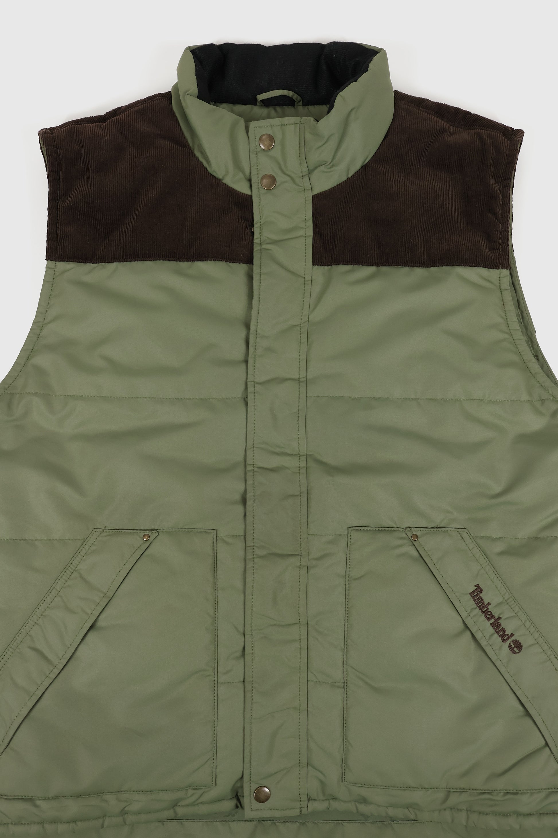 Vintage Timberland Full Zip Vest Image 2