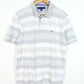 Tommy Hilfiger White Striped Polo