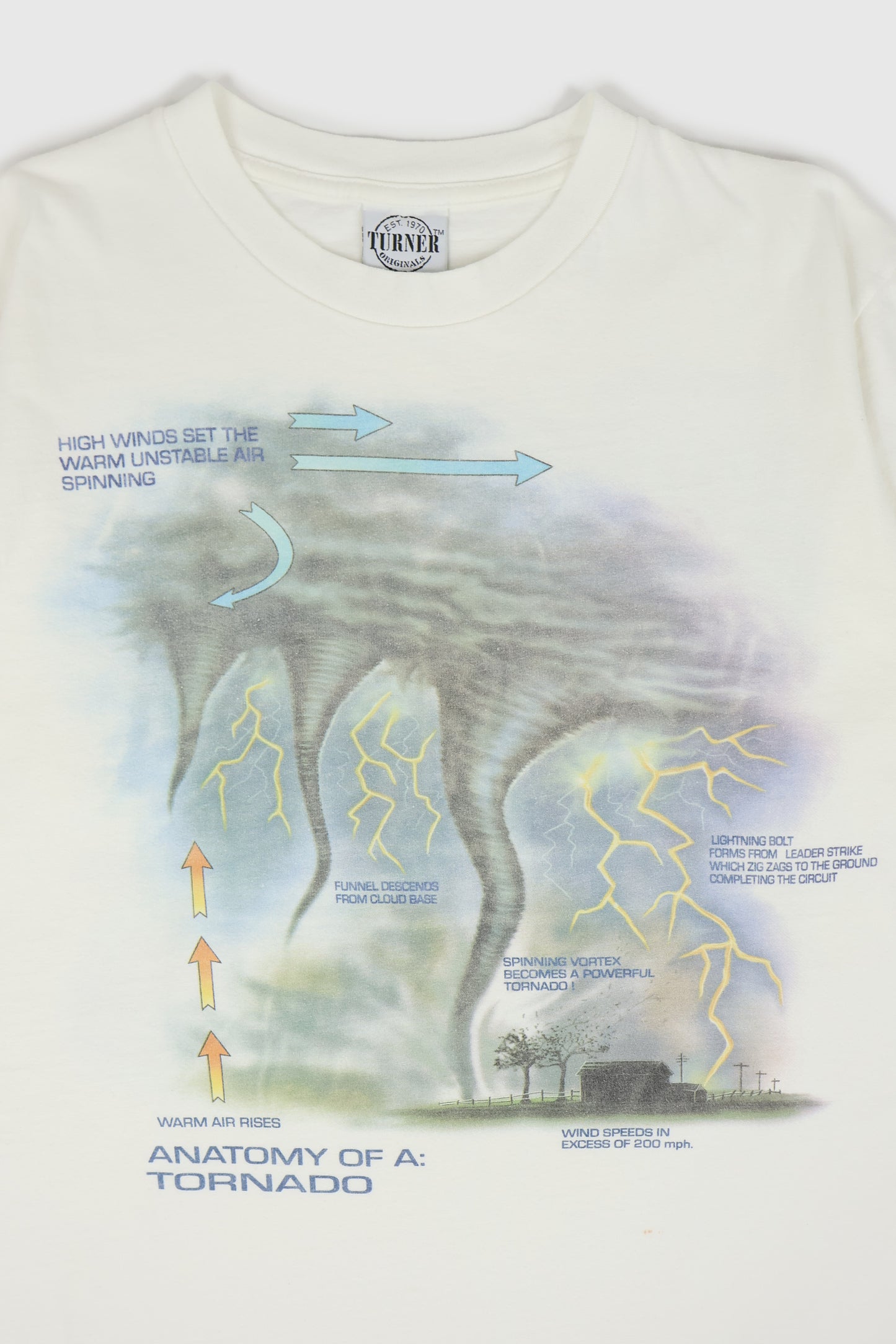 Vintage Anatomy of a Tornado Tee Image 2