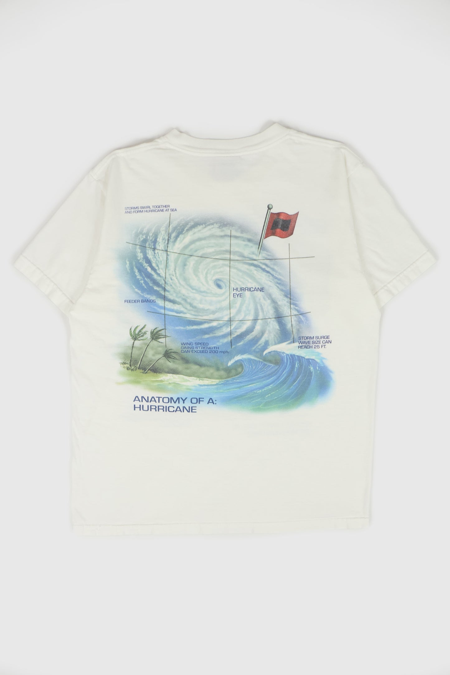 Vintage Anatomy of a Tornado Tee Image 1