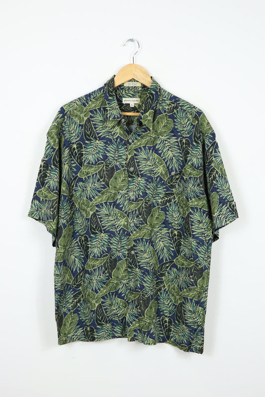 Tropical Button-Down Shirt