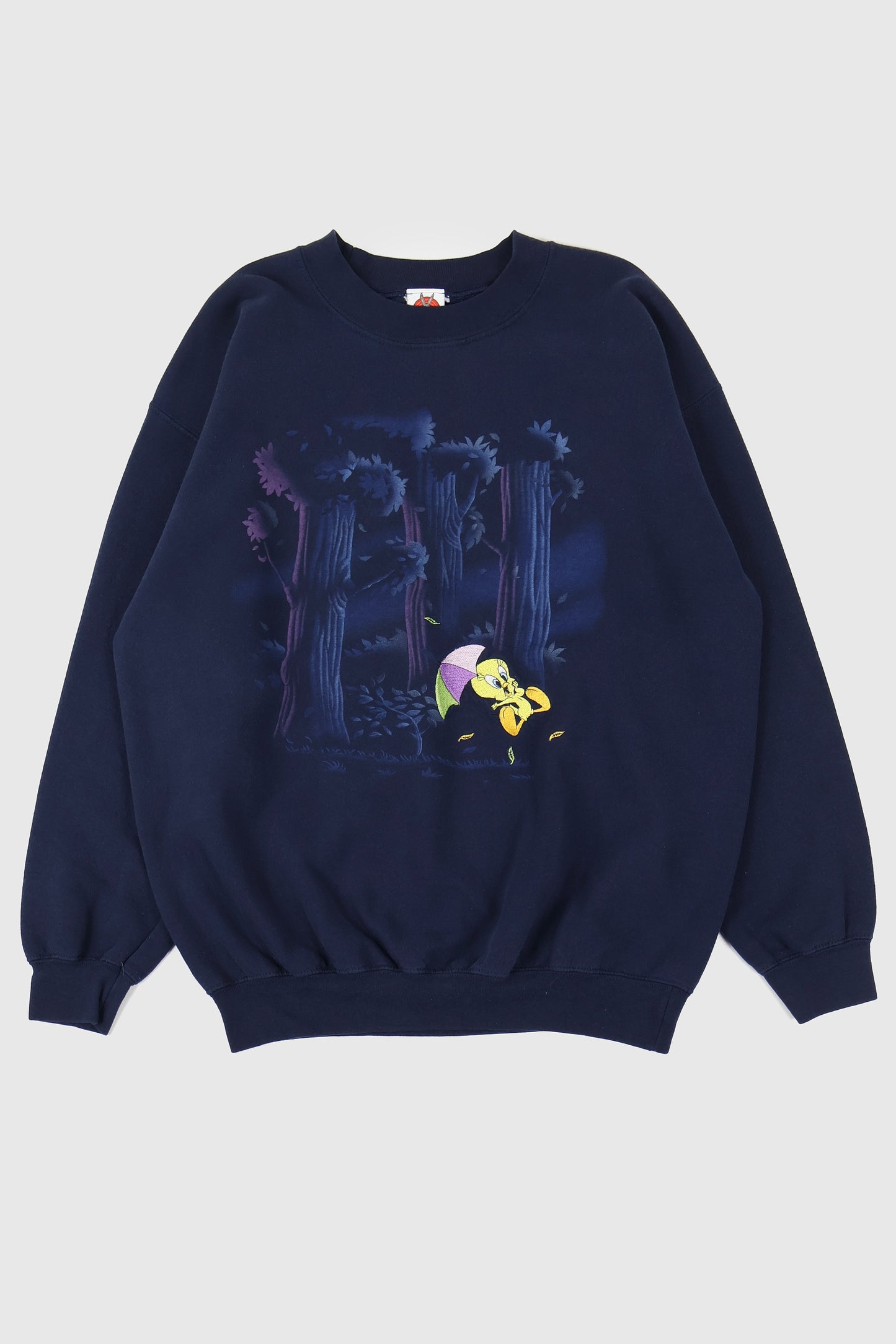 Vintage Embroidered Tweety Crewneck