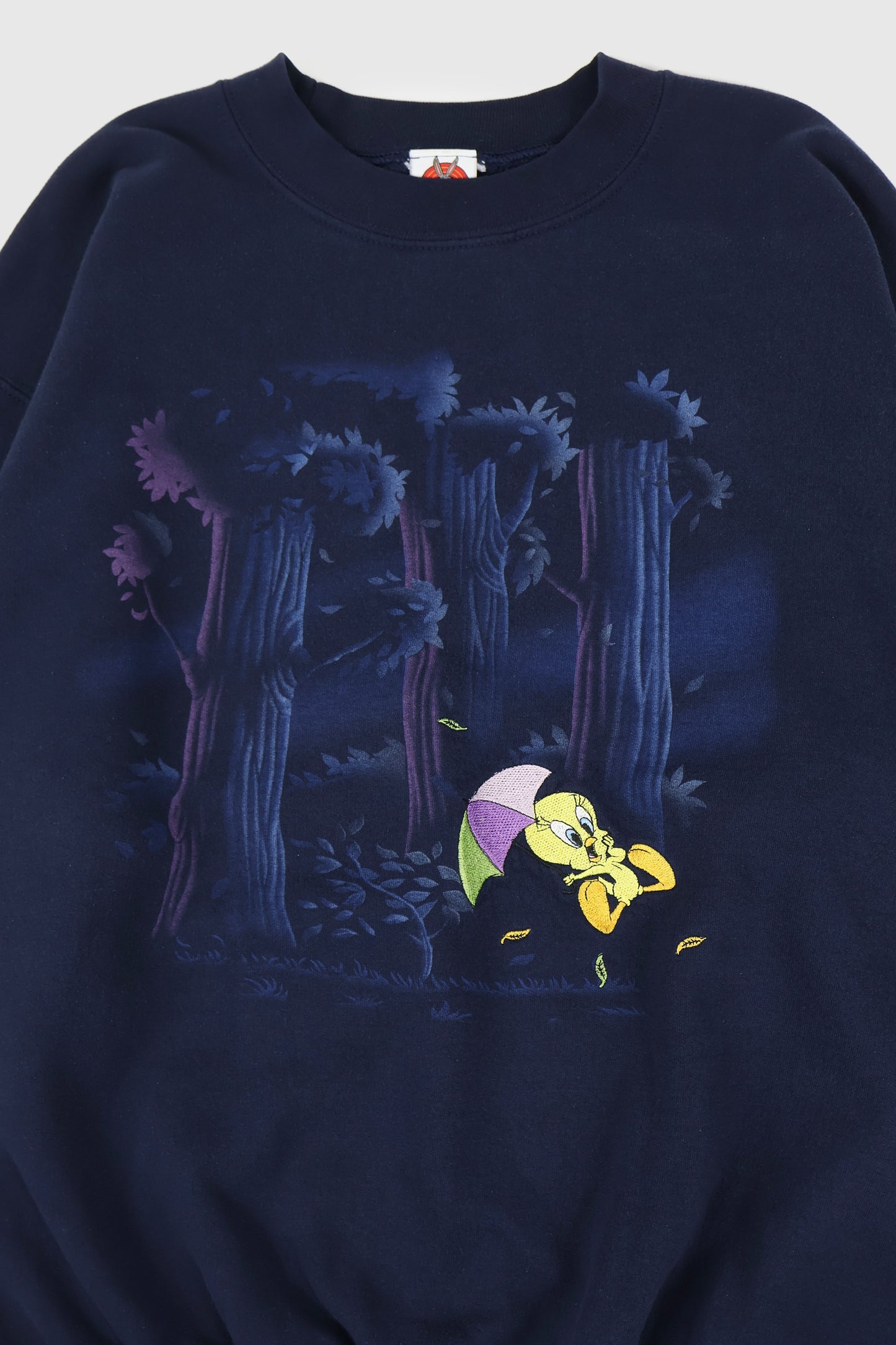 Vintage Embroidered Tweety Crewneck