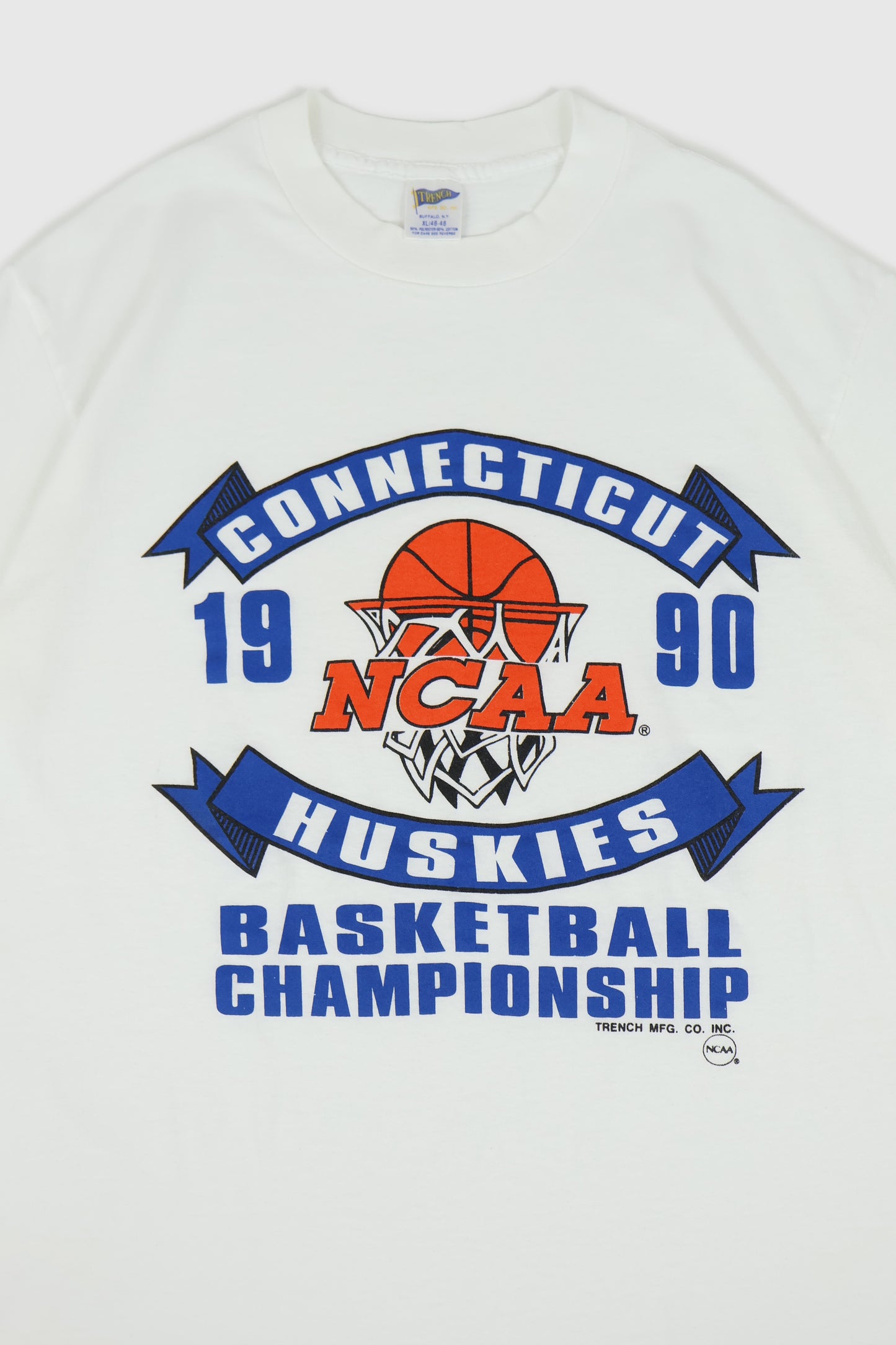 Vintage UCONN 1990 Baskteball Championship Tee