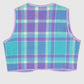 Reworked Woolen Plaid Tie Vest 20 Image 1