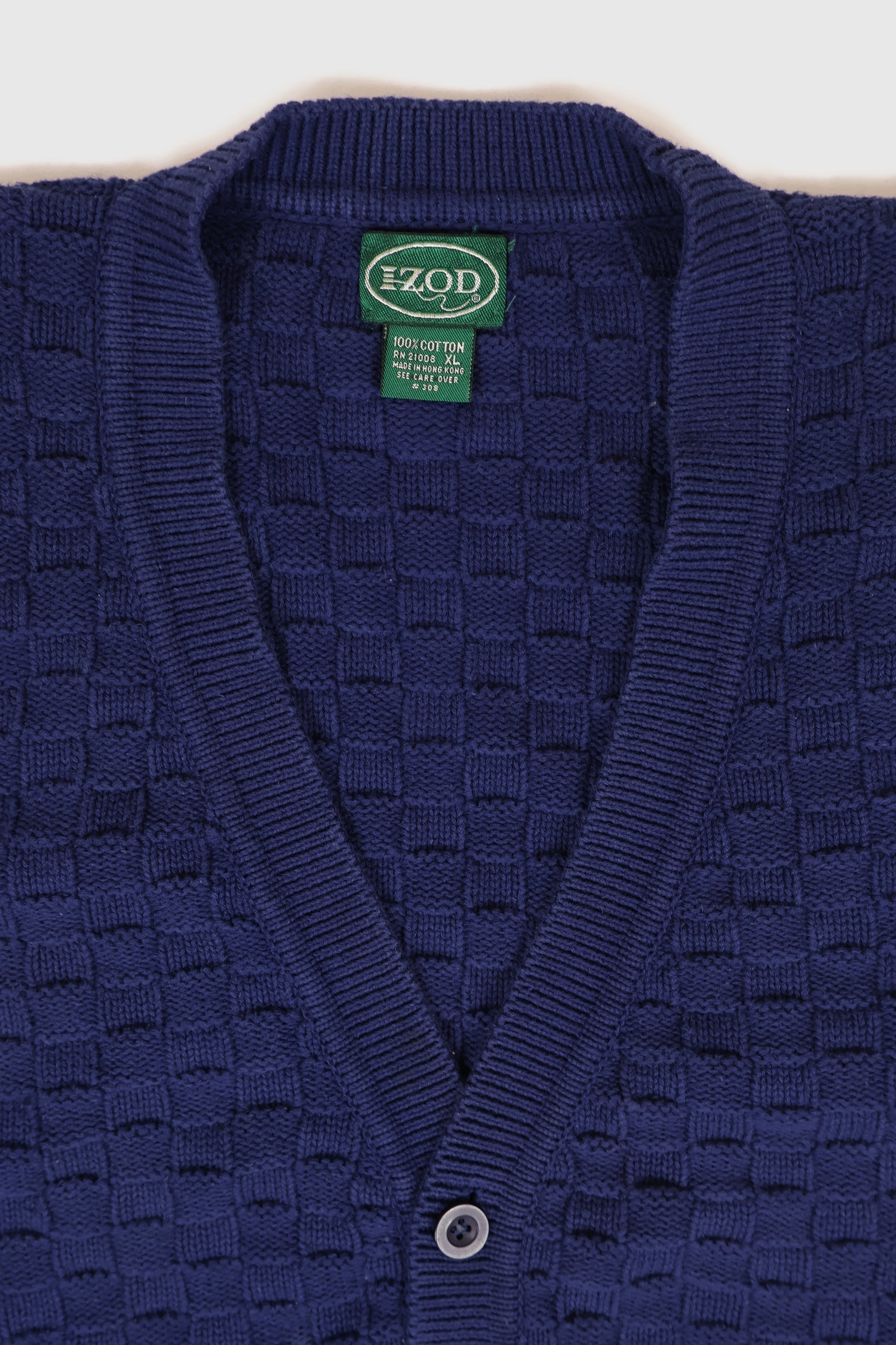 Vintage Cardigan Sweater Vest Image 2