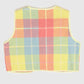 Reworked Woolen Plaid Tie Vest 15 Image 1