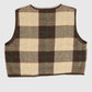 Reworked Woolen Plaid Tie Vest 16 Image 1