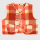 Reworked Woolen Plaid Tie Vest 18 Image 0
