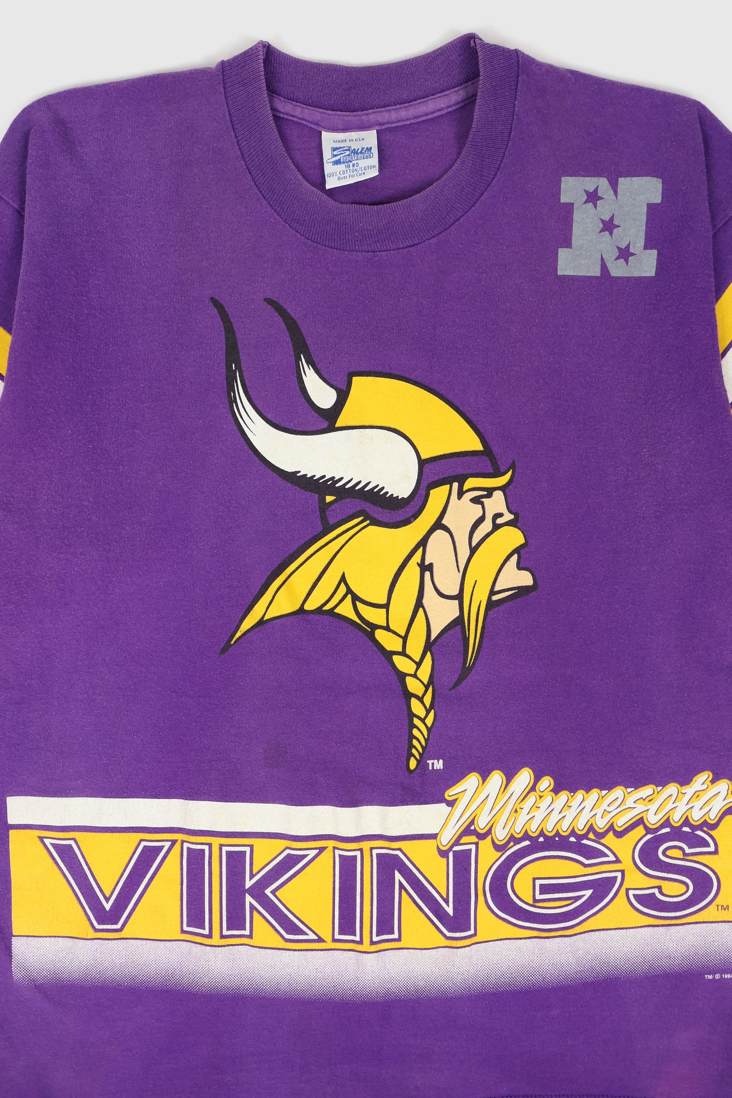 Vintage Minnesota Vikings Tee Image 2